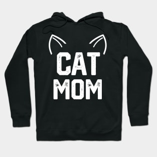 funny cat mom Hoodie